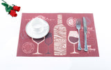 Placemat,Table,Coasters,Waterproof,Table,Cloth