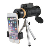 18x62,Outdoor,Compass,Monocular,Optic,Night,Vision,Phone,Telescope,Cmaping,Travel