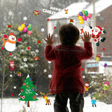 Miico,SK9244,Merry,Christmas,Window,Sticker,Removable,Christmas,Decoration