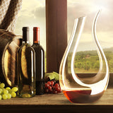 1500ml,Shaped,Crystal,Glass,Bottle,Decanter,Carafe,Container