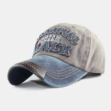 Unisex,Cotton,Washed,Embroidery,Letter,Pattern,Contrast,Color,Sunvisor,Baseball