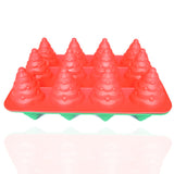 Holes,Christmas,Mousses,Silicone,Mould,Baking