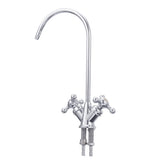 Stainless,Steel,Reverse,Osmosis,Three,Forks,Mixer,Degree,Swivel,Spout,Gooseneck,Drinking,Water,Filter,Faucet