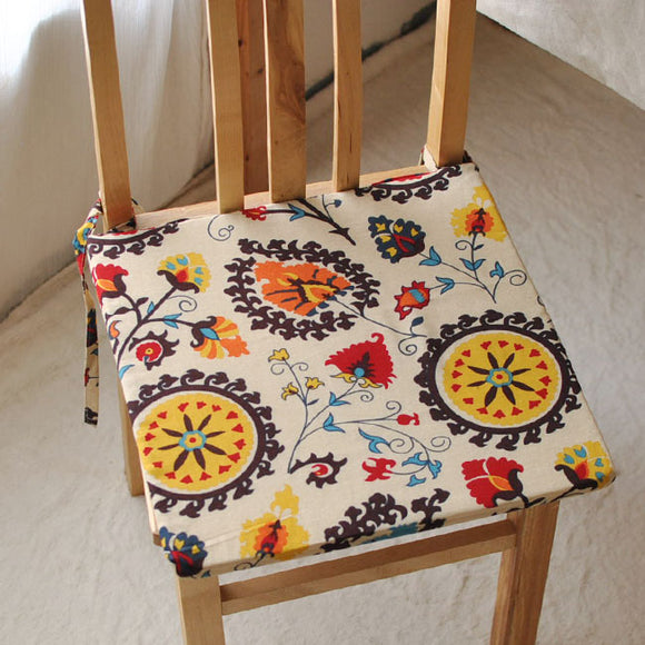 40x40cm,Bohemia,Style,Sponge,Cotton,Linen,Office,Chair,Cushion,Decor