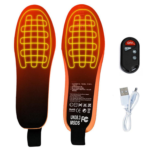 Intelligent,Remote,Heating,Insole,Charging,Model,Adjustable,Electric,Heating,Insole,Cutable,Warmer