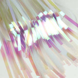 Iridescent,Fringe,Curtain,Party,Decoration,Mermaid,Unicorn,Backdrop,Shower,Curtains