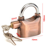 Siren,Alarm,Security,Theft,Padlock,Lound,Sound,Aluminum,Alloy