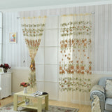 Honana,Fashion,Transparent,Tulle,Curtains,Window,Screen,Decor,Living,Colorful,Sheer,Curtain