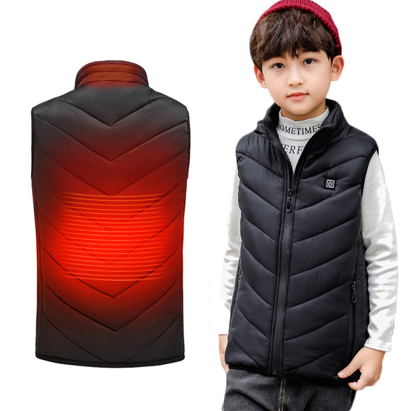 Colors,Charging,Children's,Heated,Primary,School,Student,Winter,Jacket,Outdoor,Clothing