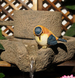 Resin,Birds,Statue,Figurine,Garden,Bonsai,Decor,Ornament,Decorations