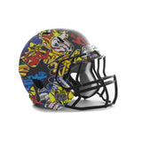 Colorful,Skulls,Hydrographic,Water,Transfer,Printing,Hydro,Helmet,Decorations