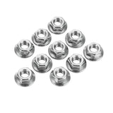 Suleve,M4SN3,50Pcs,Stainless,Steel,Serrated,Flange