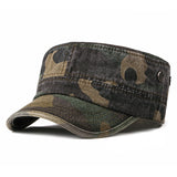 Washed,Cotton,Camouflage,Outdoor,Visor,Military,Cadet,Adjustable