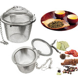 Stainless,Steel,Spice,filter,Herbs,Locking,Infuser