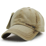 Unisex,Cotton,Washed,Denim,Baseball,Vintage,Adjustable,Snapback