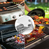 Grill,Brush,Stainless,Steel,Barbecue,Cleaning,Camping,Picnic,Tableware