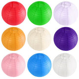 Round,Paper,Lanterns,Shade,Wedding,Birthday,Party,Christmas,Decorations"