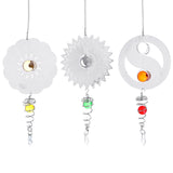 Metal,Hanging,Silent,Spinner,Chimes,Garden,Decor,Center