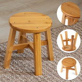 Circular,Solid,Wooden,Stool,Small,Bench,Table,Chair,Bench,Stool,Children'S,Adult,Stool,Living