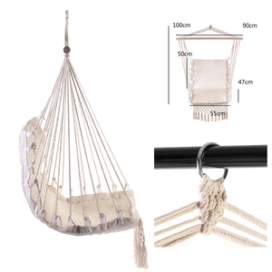 150kg,Hammock,Chair,Comfortable,Hanging,Outdoor,Garden,Swing,Camping,Travel