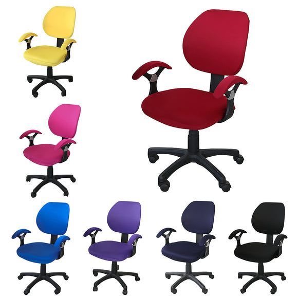 Elastic,Office,Chair,Cover,Computer,Rotating,Chair,Protector,Stretch,Armchair,Slipcover,Office,Furniture,Decoration