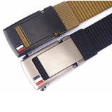 ENNIU,125cm,Nylon,Fashion,Holeless,Design,Waist,Belts,Tactical,Quick,Unlock,Metal,Buckle,Waist