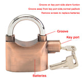 Siren,Alarm,Security,Theft,Padlock,Lound,Sound,Aluminum,Alloy