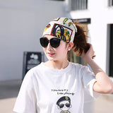 Women,Cotton,Casual,Printing,Headpiece,Summer,Breathable,Beanie