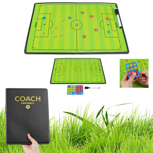 44x32cm,Foldable,Magnetic,Coaching,Training,Board,Tactical,Soccer,Football,Teaching