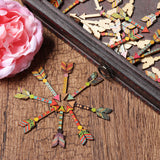 50PCS,Mixed,Pattern,Wooden,Leathercraft,Buttons,Embellishments,Handmade,Handicraft,Decor