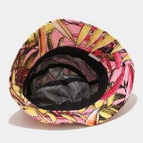 Women,Summer,Protection,Flower,Pattern,Visor,Fashion,Casual,Outdoor,Travel,Bucket