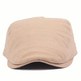 Women,Cotton,Washed,Folded,Beret,Casual,Visor,Gentleman,Peaked