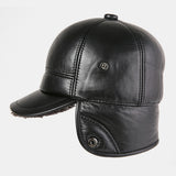 Trapper,Men's,Thick,Outdoor,Earmuffs,Cotton,Leather,Baseball