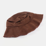 Unisex,Cotton,Japanese,Style,Solid,Color,Casual,Outdoor,Travel,Sunshade,Washable,Bucket