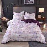 Bedding,Simple,Style,Printed,Quilt,Cover,Pillowcase,Queen