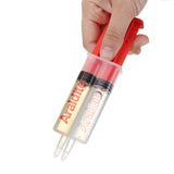 Rapid,Curing,Minute,Epoxy,Adhesive,Clear,Syringe,Nozzle,Quick,Setting