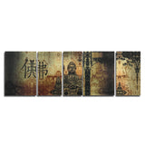 Frameless,Buddha,Abstract,Canvas,Painting,Modern,Decoration