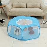 Portable,Folding,Hexagon,Puppy,Indoor,Outdoor,Teepee,Kennel