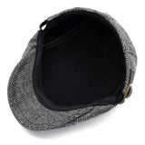 Womens,Winter,Woolen,Beret,Adjustable,Casual,Cabbie