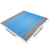 82.7x78.7inch,Beach,Waterproof,Proof,Pocket,Blanket,Picnic,Camping,Travel,Hiking