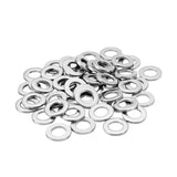 Suleve,MXSW2,50Pcs,Metric,Stainless,Steel,Washer,Gasket