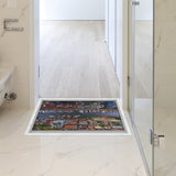 Bathroom,Street,Pattern,Waterproof,Floor,Sticker,Washable,Shower,Kitchen,Decor