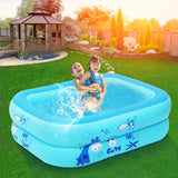 120x80x35cm,Inflatable,Swimming,Pools,Family,Garden,Swimming,Basin,Swimming,Mattress