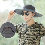 Summer,Protection,Centimeters,Visor,Adjustable,Bucket,Fishing,Mountaineering