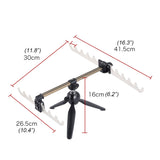 Fishing,Bracket,Rotation,Adjustable,Telescopic,Aluminum,Tripod,Fishing,Holder,Luminous,Fishing,Tackle