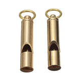 Brass,Survival,Whistle,Copper,Chain,Buckle,4.2x1cm