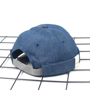 Summer,Street,Trend,Melon,Adjustable,Breathable,Solid,French,Brimless,Vogue,Retro,Skullcap,Sailor