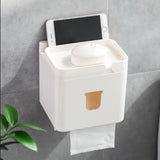 Jordan&Judy,Waterproof,Mounted,Bathroom,Tissue,Issue,Facial,Tissue,Dispenser,Adhesive,Hanging,Phone,Holder