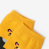 Women,Girls,Cotton,Causal,Breathable,Sports,Socks