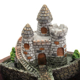 Garden,Potted,Micro,Landscape,Plant,Castle,Resin,Decoration